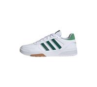 adidas Men's CourtBeat Court Lifestyle Shoes, Cloud White/Collegiate Green/Grey, 8 UK