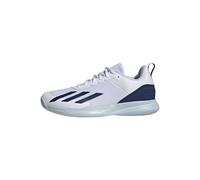 adidas Men's Courtflash Speed Tennis Shoes, Cloud White/Dark Blue/Halo Blue, 8 UK