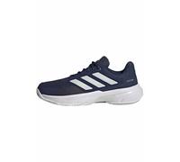 adidas Men's CourtJam Control 3 Clay Tennis Shoes, Dark Blue/Zero met./FTWR White, 9 UK