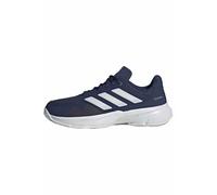 adidas Men's Courtjam Control 3 Tennis Shoes, Dark Blue/Zero met./FTWR White, 13 UK