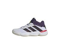 adidas Men's Courtstabil Indoor Performance Shoes Sports, Cloud White/Aurora Met. / Aurora Plum, 10 UK
