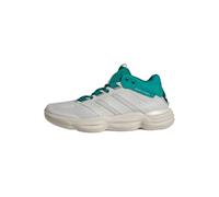 adidas Men's Courtstabil Indoor Performance Shoes, Grey one/Grey one/Equipment Green, 8 UK