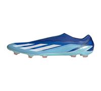 adidas Men's Crazyfast .1 Laceless Fg Soccer Cleats, Bright Royal/Cloud White/Solar Red, 7.5 UK