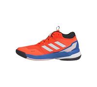 Adidas Men's Crazyflight 6 Mid Top Indoor Sneaker, Team Solar Orange/Zero Metallic/Bright Royal, 4 UK