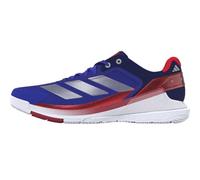 adidas Mens Crazyquick Boost Padel Shoes Trainers Blue/Silvr/White 7 UK