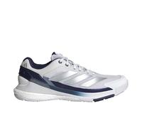 adidas Mens Crazyquick Boost Padel Sneakers Shoes - Orange, White/Silver Metallic/Dark Blue, 9.5