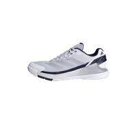 adidas Men's Crazyquick Lightstrike Padel Shoes, FTWR White/Silver met./Dark Blue, 10 UK