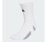 adidas Men's Crew Socks, White, 10.5-12.5