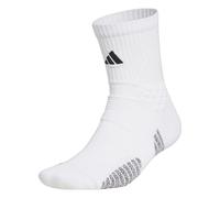adidas Men's Crew Socks, white/black, 6.5-8