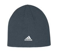 adidas Men's Cuffless Knit Beanie Hat, Onix, OSFA