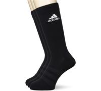 adidas Men's Cush Crw 3pp Socks, Black/White, L UK