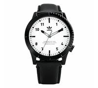 adidas Men's Cypher_Lx1 Watches. Horween Leather Strap, Width 22Mm (.42 Mm), Black/White, Strap