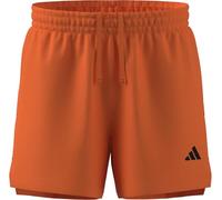 adidas Men's D4T Essentials Shorts, Pure Orange, M 7 inch
