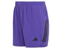 adidas Men's D4T Primelift 3 Stripes Shorts, Pure Purple, M 5 inch