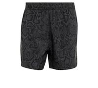 adidas Men's D4T Primelift AOP Short Shorts, Carbon/Black, S 5 inch