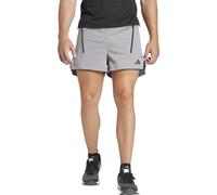 adidas Mens D4T Pro Series Adistrong Workout Shorts Gry Three/Black L