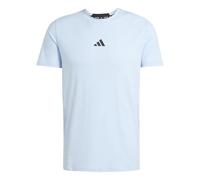 adidas Men's D4T Workout Shirt, Glow Blue, L