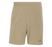 adidas Men's D4T Workout Short Shorts, Khaki Six, M 9 inch