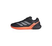 adidas Men's Defiant Speed 2 Tennis Shoes, core Black/core Black/Lucid Orange, 8 UK