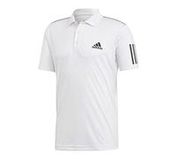 adidas Men's Designed 2 Move 3-Stripes Polo Shirt, White/Black, Medium