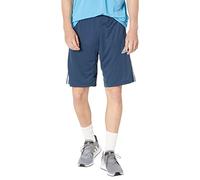 adidas Men's Designed 2 Move 3-Stripes Primeblue Shorts, Crew Navy/White, Large