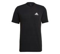 Adidas Mens Designed To Move Feelready Aeroready Sport T-Shirt - Black - L - Black