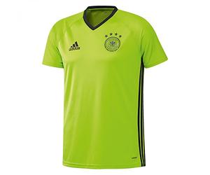 Adidas Men's DFB TRG Germany 2016-2017 Jersey - Green/Limsol, Small