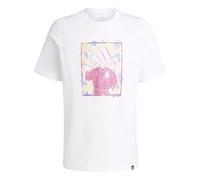 adidas Men's Doodle Graphic Tee, White, M