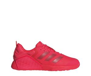 adidas Mens Dropset 3 Lace-Up Sneakers in Lucid Red/Lucid - Size UK 13.5