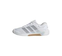 adidas Men's Dropset 4 Power Trainer M Sneaker, White/Halo Silver/White, 9