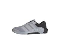 adidas Mens Dropset 4 Training Sneakers Shoes - Black, Halo Silver/White/Black, 9