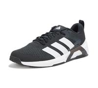 adidas Men's Dropset Vario Training Sneaker, Black/White/Lucid Red, 4 Wide