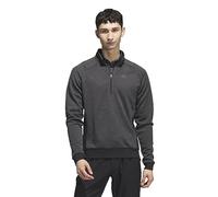 adidas Men's DWR Quarter-Zip Pullover, Black, M