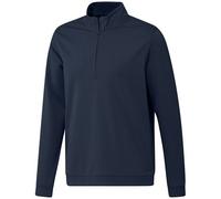 Adidas Mens Elevated Quarter Zip Sweatshirt - Collegiate Navy - Collegiate Navy - L