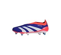 adidas Mens Elite Laceless Soft Ground Football Boots Blue/White/Red 9 UK