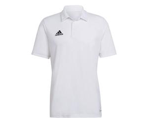 adidas Mens Ent22 Polo Shirt in White - Size Medium