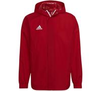 Adidas Mens Ent22 Rain Jacket Waterproof Coat Top Hoodie Wind Stopper Red XS-3XL