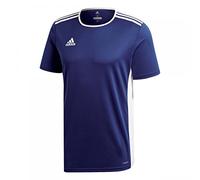 adidas Men's Entrada 18 Jsy JERSEY SHORT SLEEVE , Dkblue/White, L UK