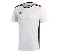 adidas Men's Entrada 18 Jsy JERSEY SHORT SLEEVE , White/Black, XL UK