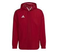 Adidas Mens Entrada 22 All-Weather Jacket Colour: Red, Size: Small