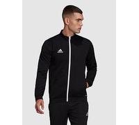 adidas Mens Entrada 22 Jacket, Black, Size S, Men Black