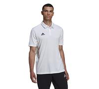 adidas Men's Entrada 22 Polo Shirt, White, XXL