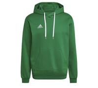 adidas Men's Entrada 22 Sweat Hoodie, Team Green/White, M