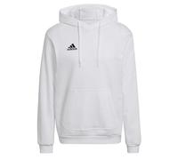 adidas Men's Entrada 22 Sweat Hoodie, White / Black, S