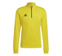 adidas Men's Entrada 22 Training Top, Team Yellow / Black, M