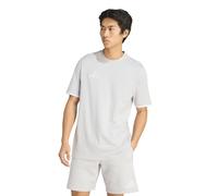 Adidas Mens Entrada 26 Cotton T Shirt Crew Tee Grey JZ6677 - M