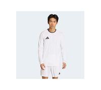 adidas Mens Entrada 26 Long Sleeve Jersey, White/Black, Size L, Men White/Black
