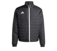 adidas Men's Entrada Long Sleeve Full Zip Rain Anorak XS Black