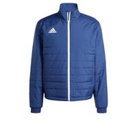 adidas Men's Entrada Long Sleeve Full Zip Rain Anorak L Blue