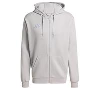 adidas Men's Entrada26 Full Zip Hoodie Sweatshirt, team light grey/white, M